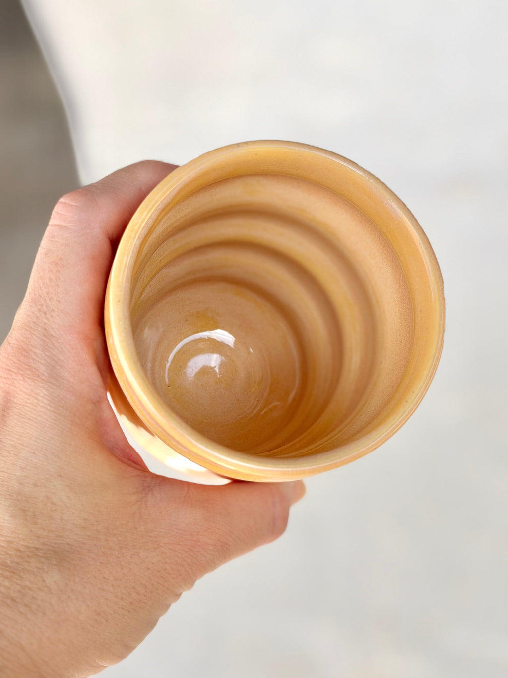 Wavy Cup - Coral (B)