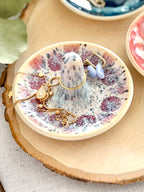 Jewelry Dish - Blue Speckled Blush