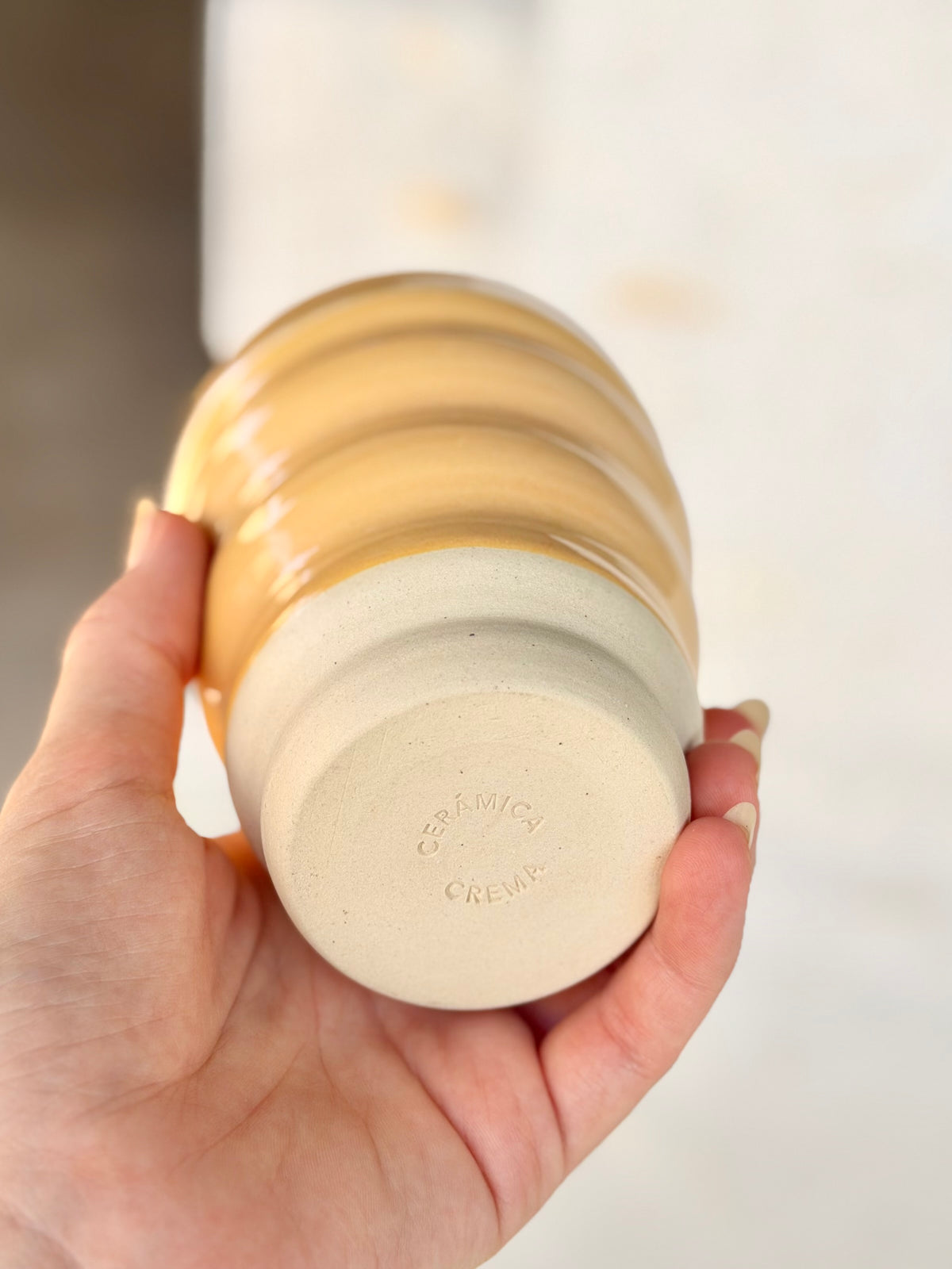 Wavy Cup - Coral (A)