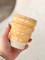 Wavy Cup - Coral (A)