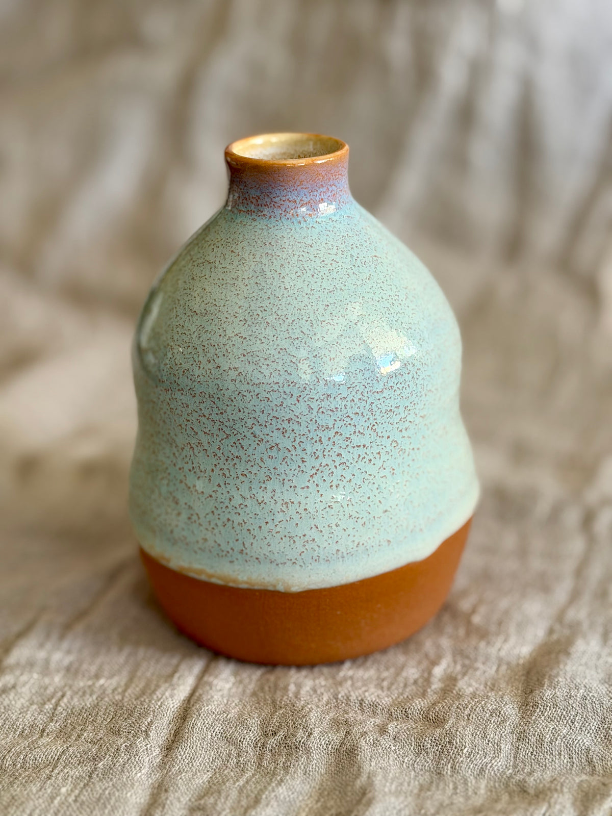 Olive Oil Bottle - Moon Blue