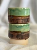 6oz Stacking Cups (Set of 2) - Jade + Copper