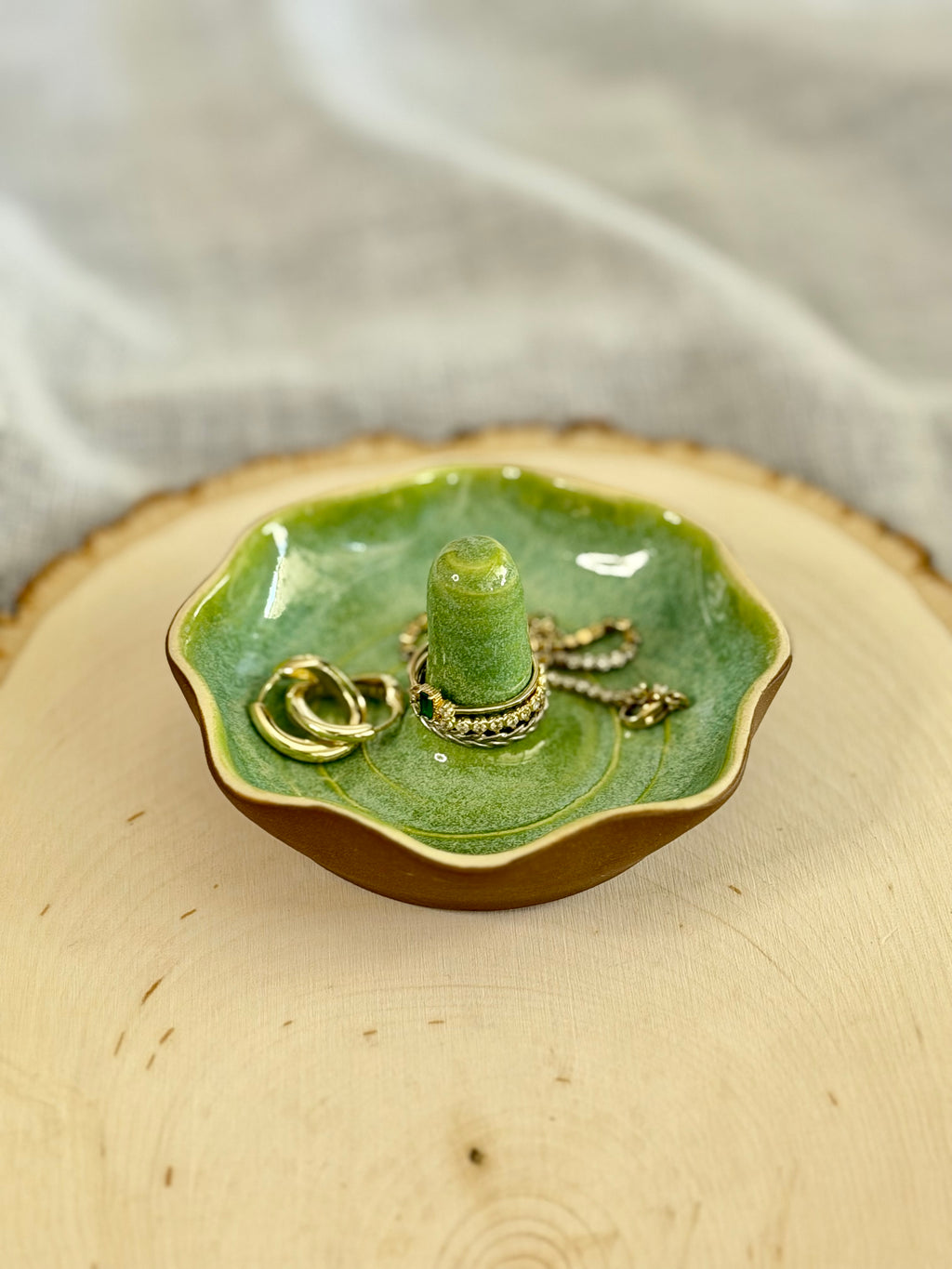 Jewelry Dish - Kiwi