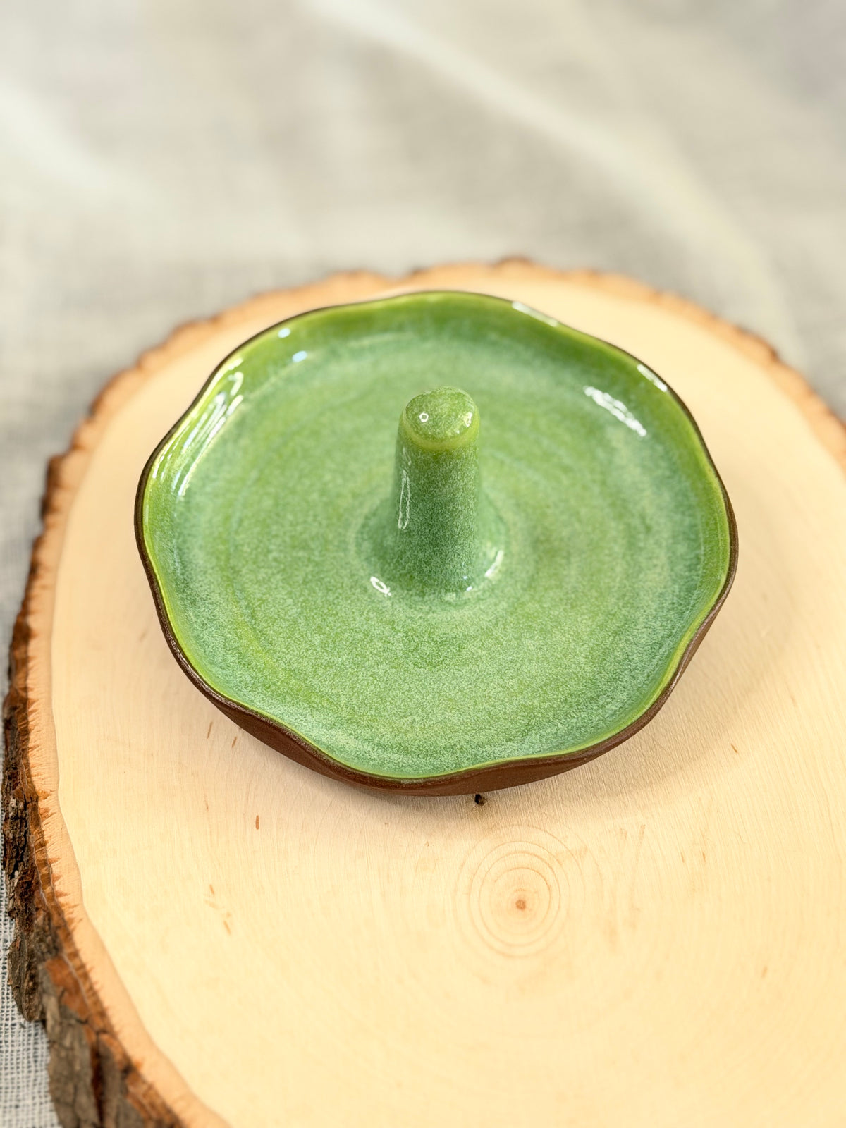 Large Jewelry Dish - Kiwi