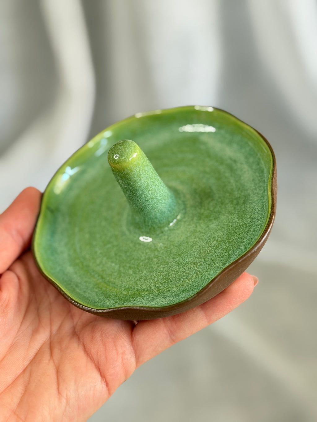 Large Jewelry Dish - Kiwi