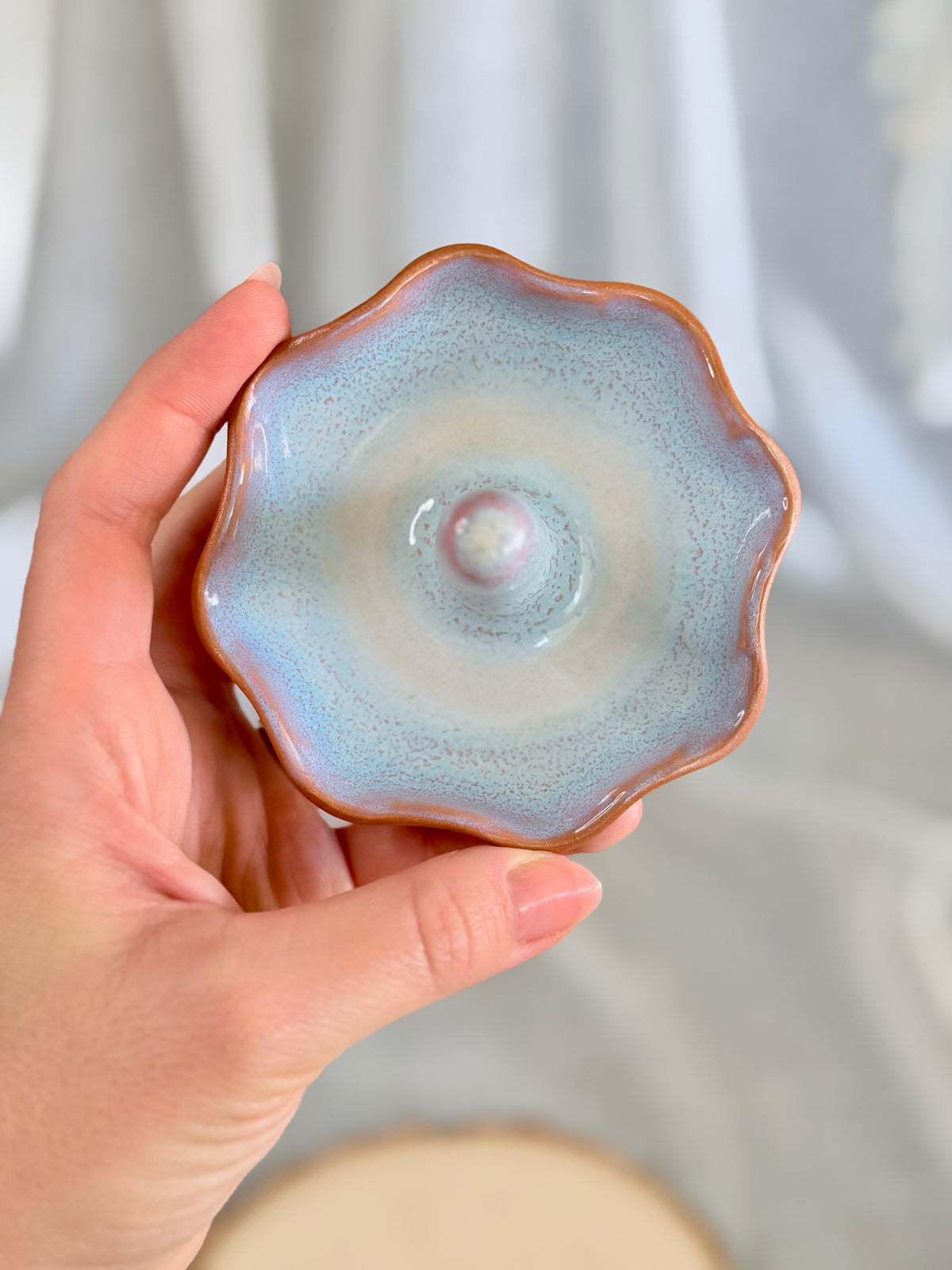 Jewelry Dish - Moon Blue