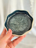 Garlic Grating Plate - Deep Blue