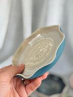 Garlic Grating Plate - Icy Blue + Teal