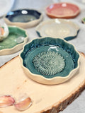 Garlic Grating Plate - Rainforest Teal