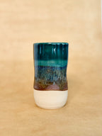 Dimpled Tumbler - Rainforest + Copper