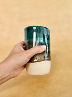 Dimpled Tumbler - Rainforest + Copper