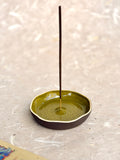 Large Incense Burner - Olive