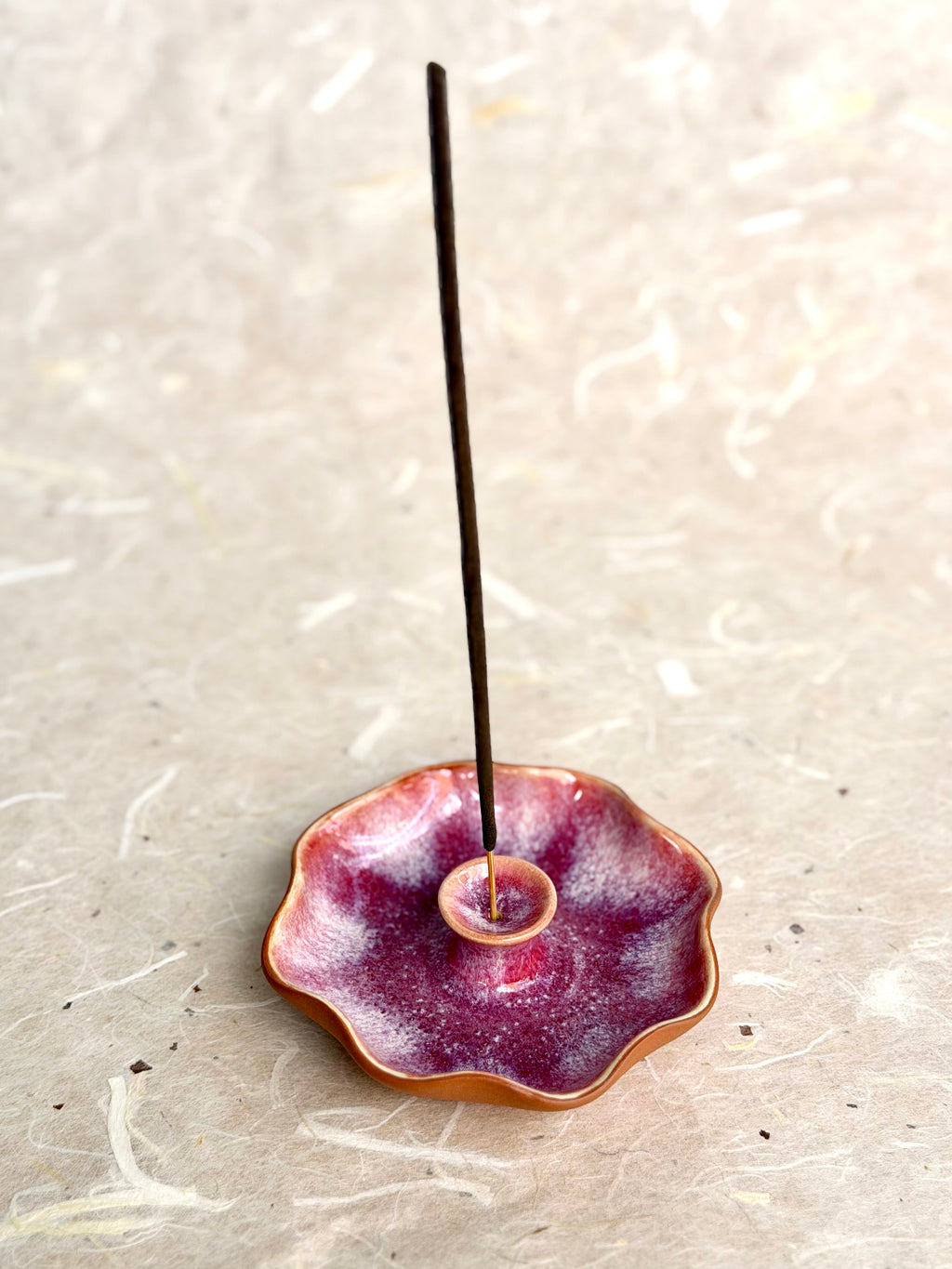 Incense Burner - Raspberry Sherbet