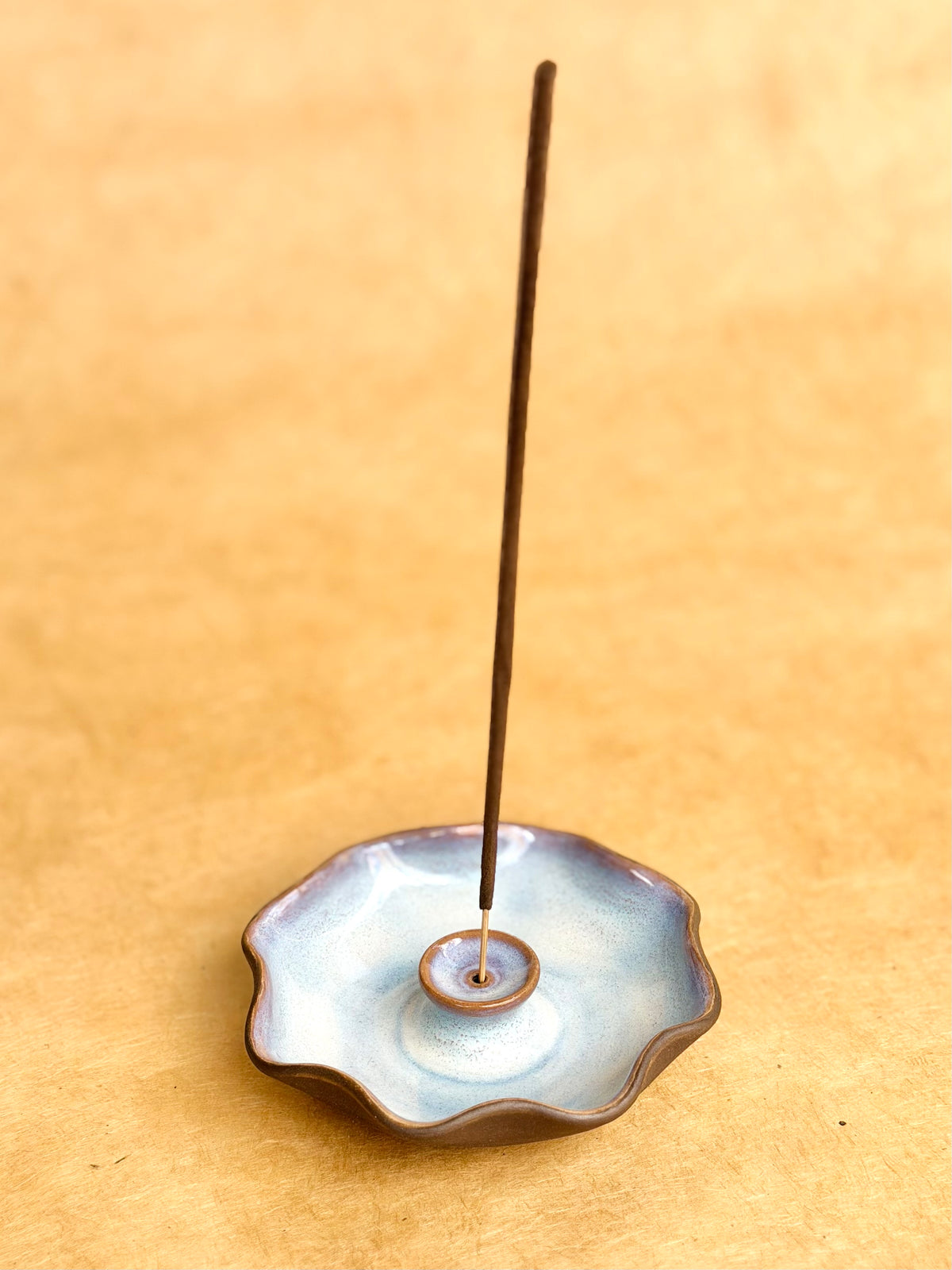 Incense Burner - Moon Blue