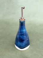Olive Oil Bottle - Sapphire Blue (A)