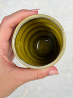 Wavy Cup - Olive (A)
