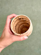 Wavy Cup - Speckled Sand (A)